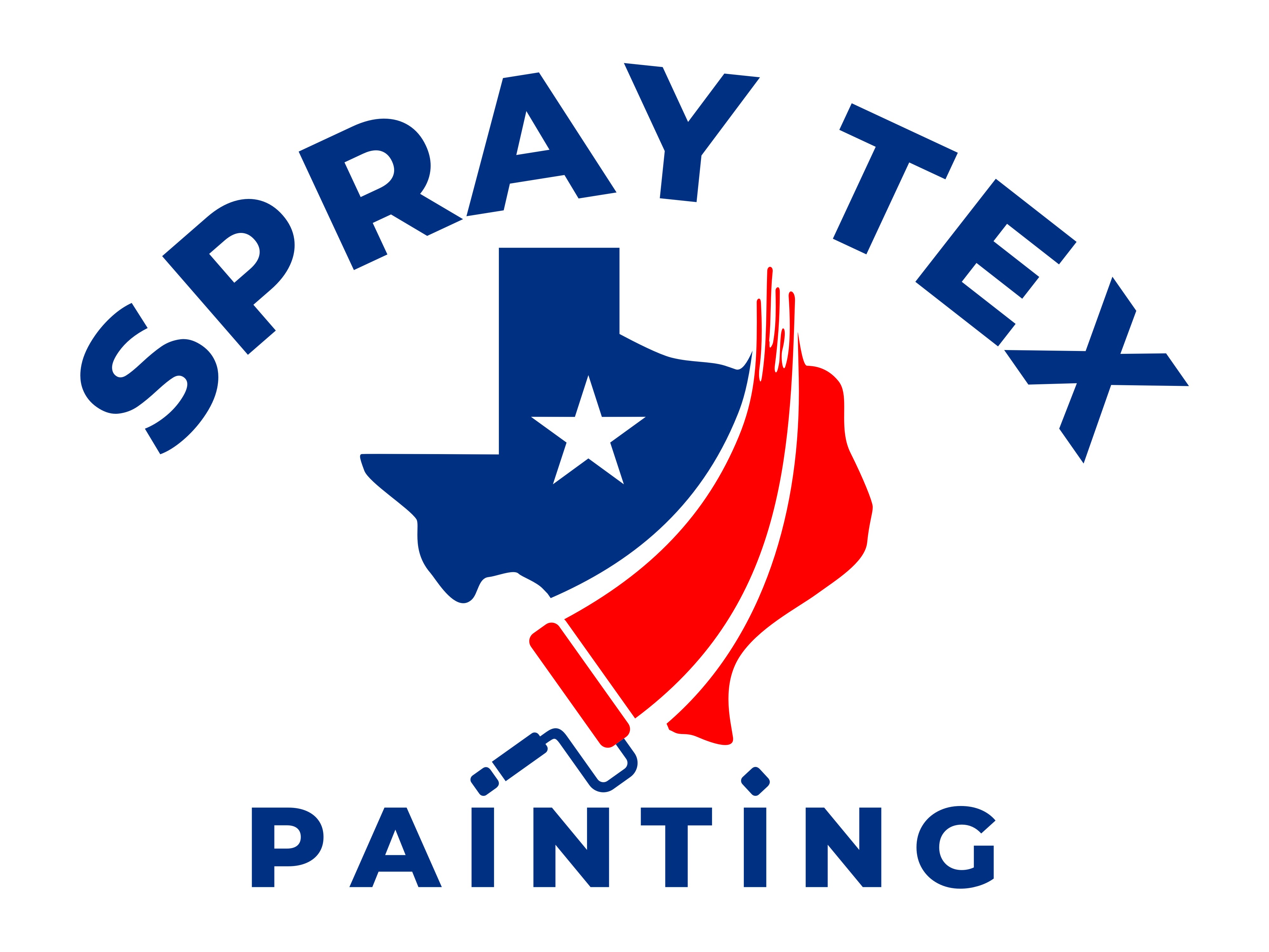 Spray Tex Painting logo