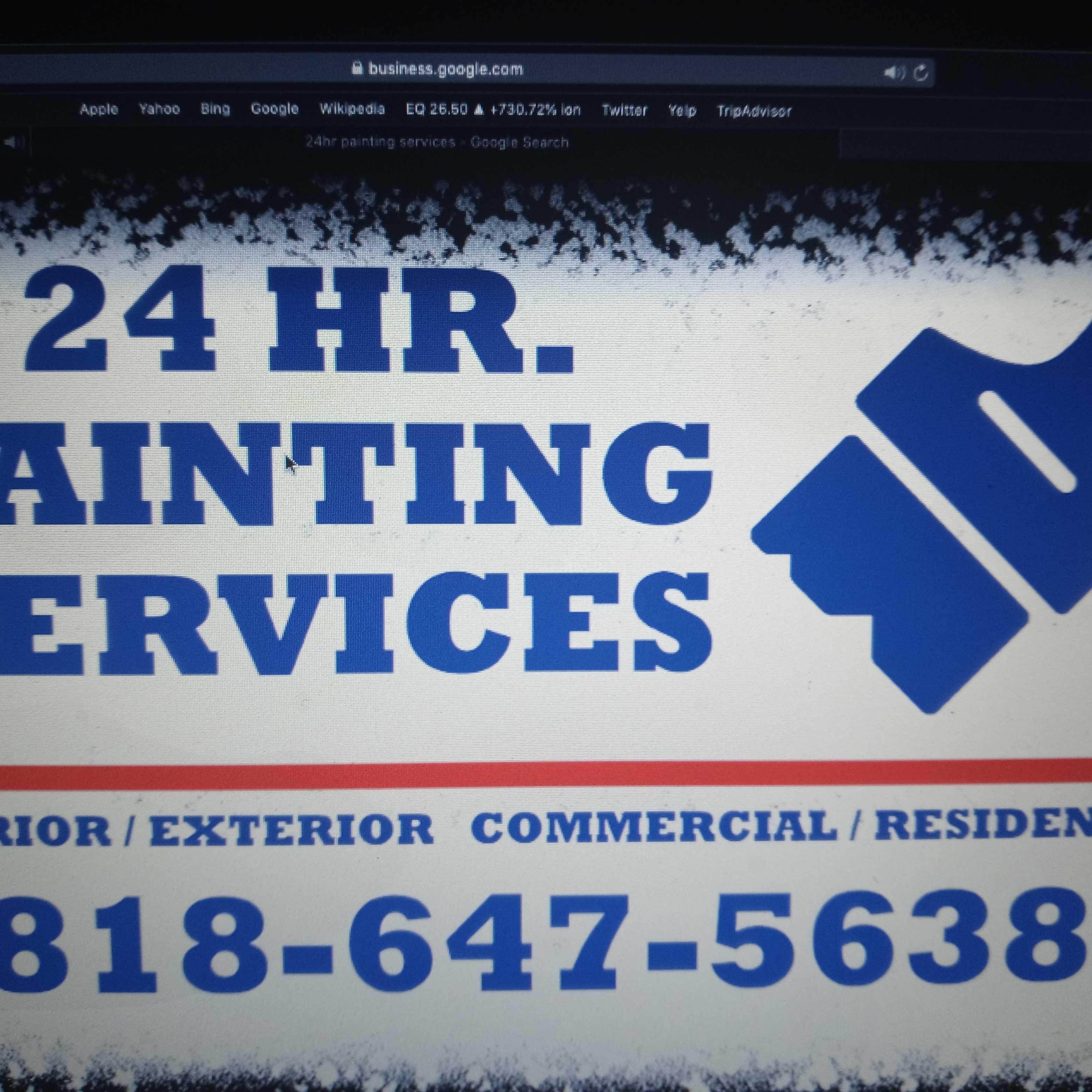 Logo for 24HR PAINTING SERVICES