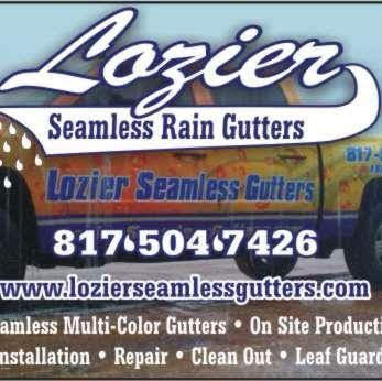 Lozier Seamless Gutters logo