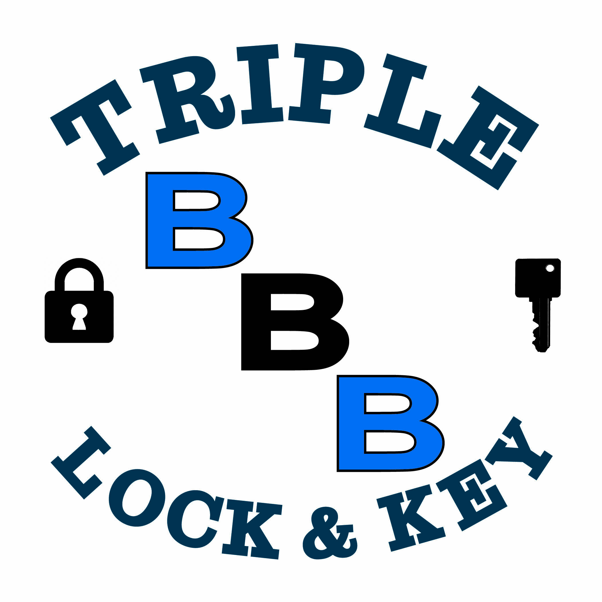 Triple B Lock and Key logo