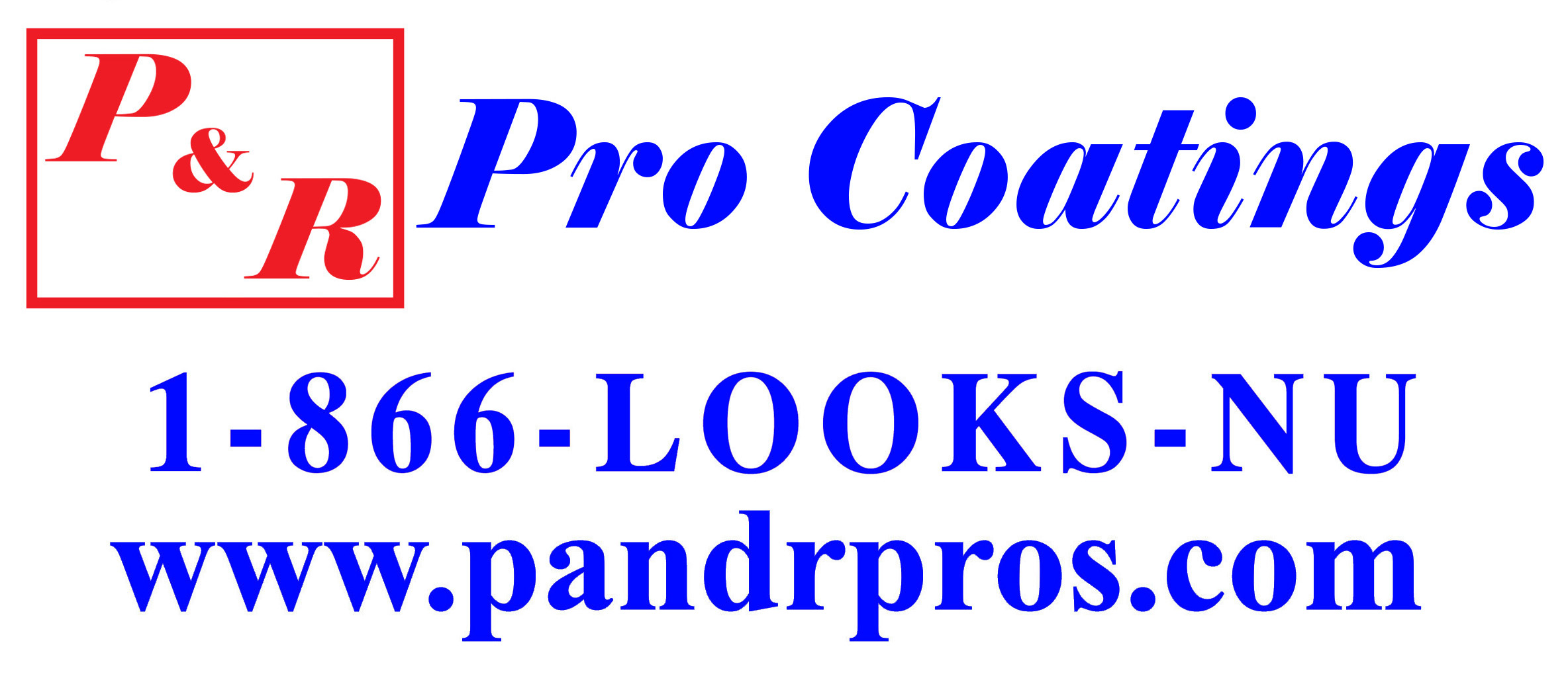 P&R Pro Coatings logo