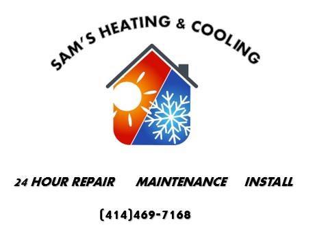 Sams Heating and Cooling logo