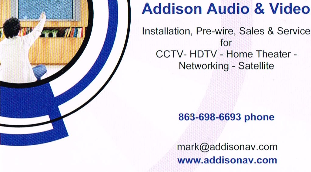 Addison Audio & Video logo
