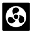 E and M Heating &Cooling logo