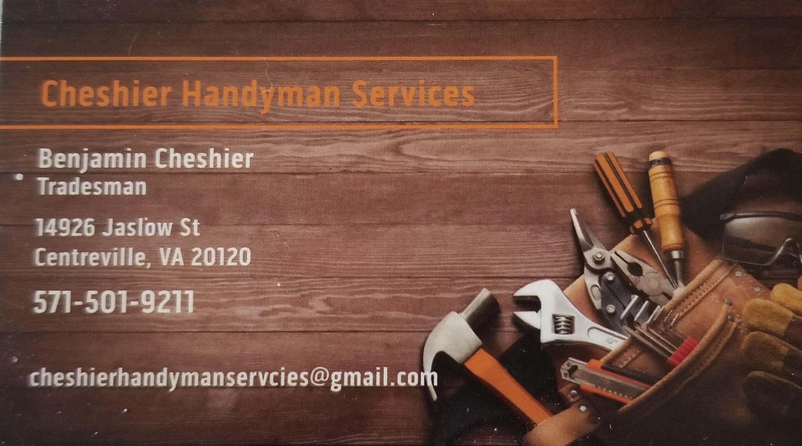 Logo for Cheshier Handyman Service