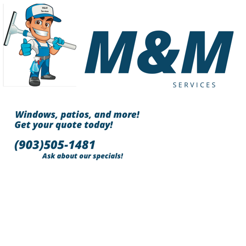 Logo for M&M Services