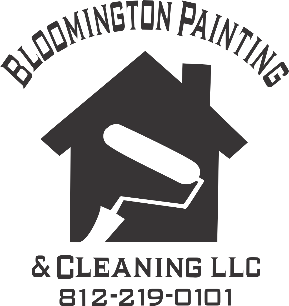 Logo for Bloomington Painting and Cleaning LLC