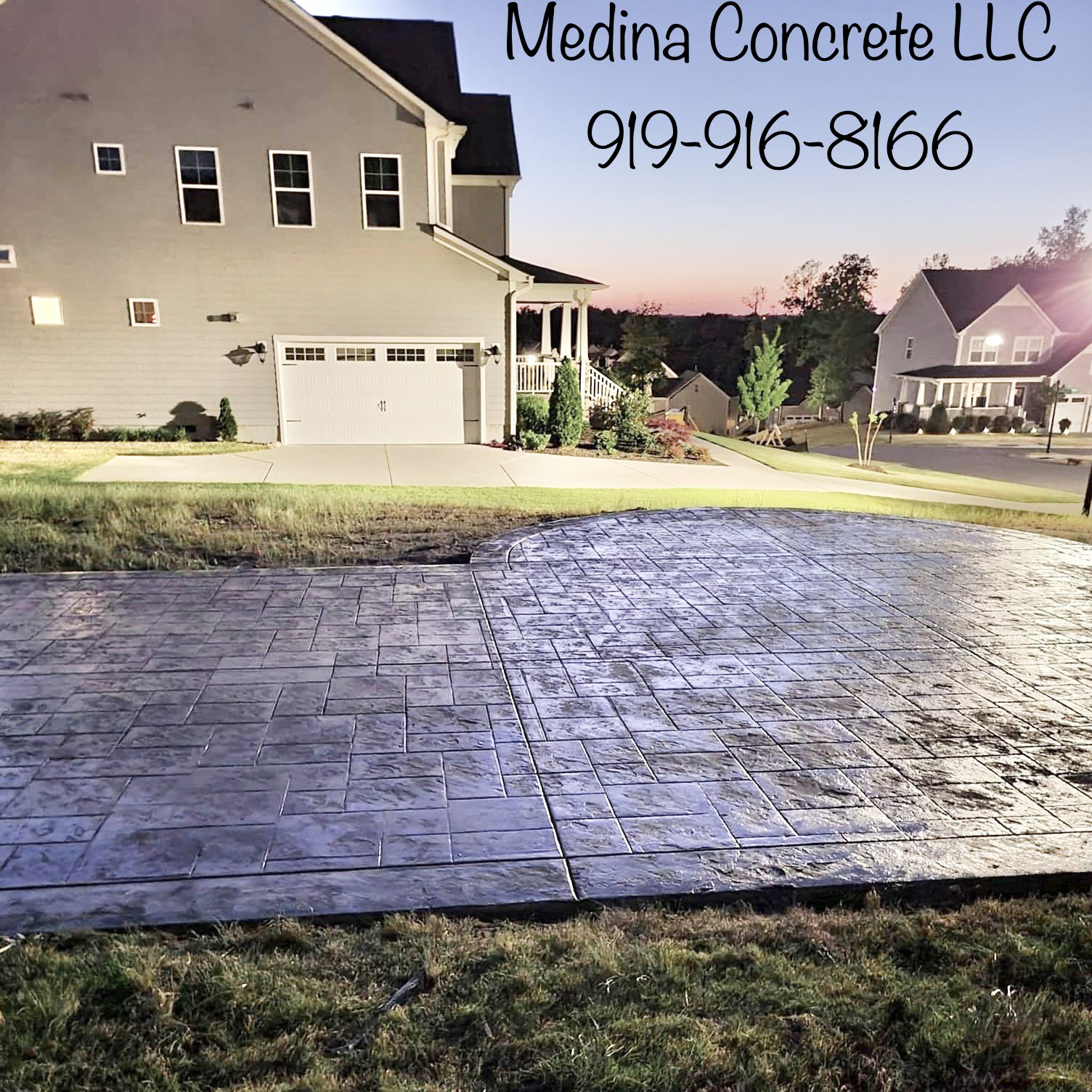 Logo for Medina Concrete LLC