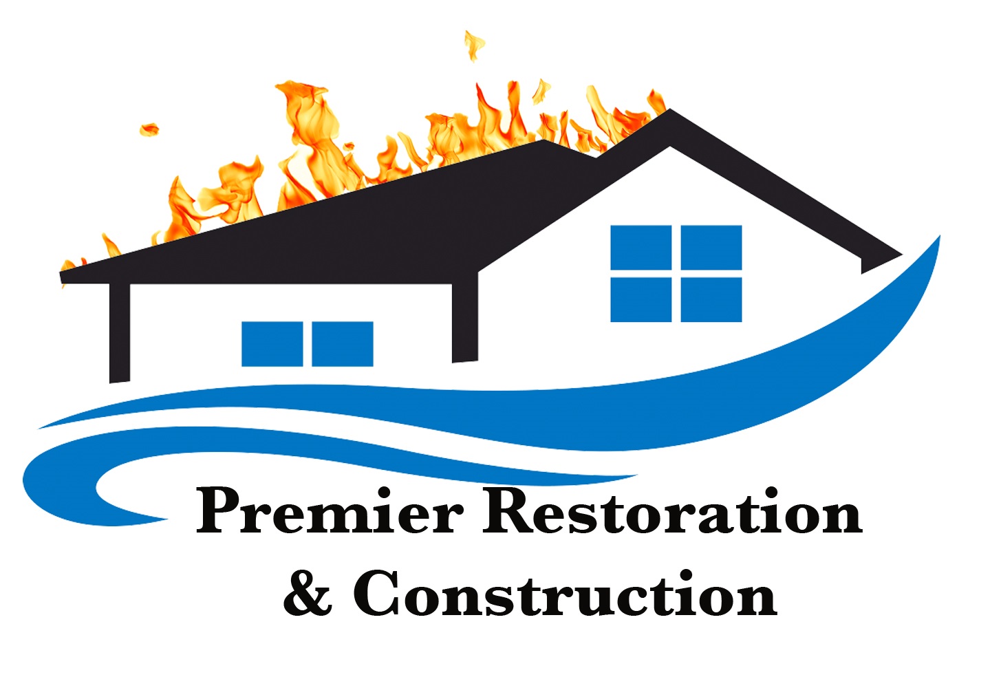 Premier Restoration and Construction logo