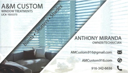 A & M Custom logo