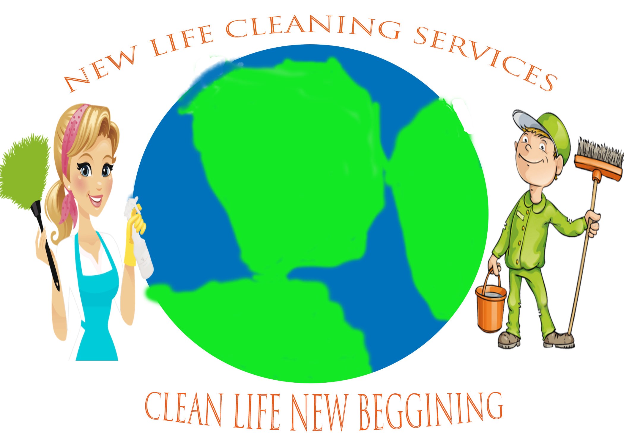 New Life Cleaning Service logo