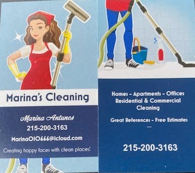 Logo for Marinas Cleaning Service