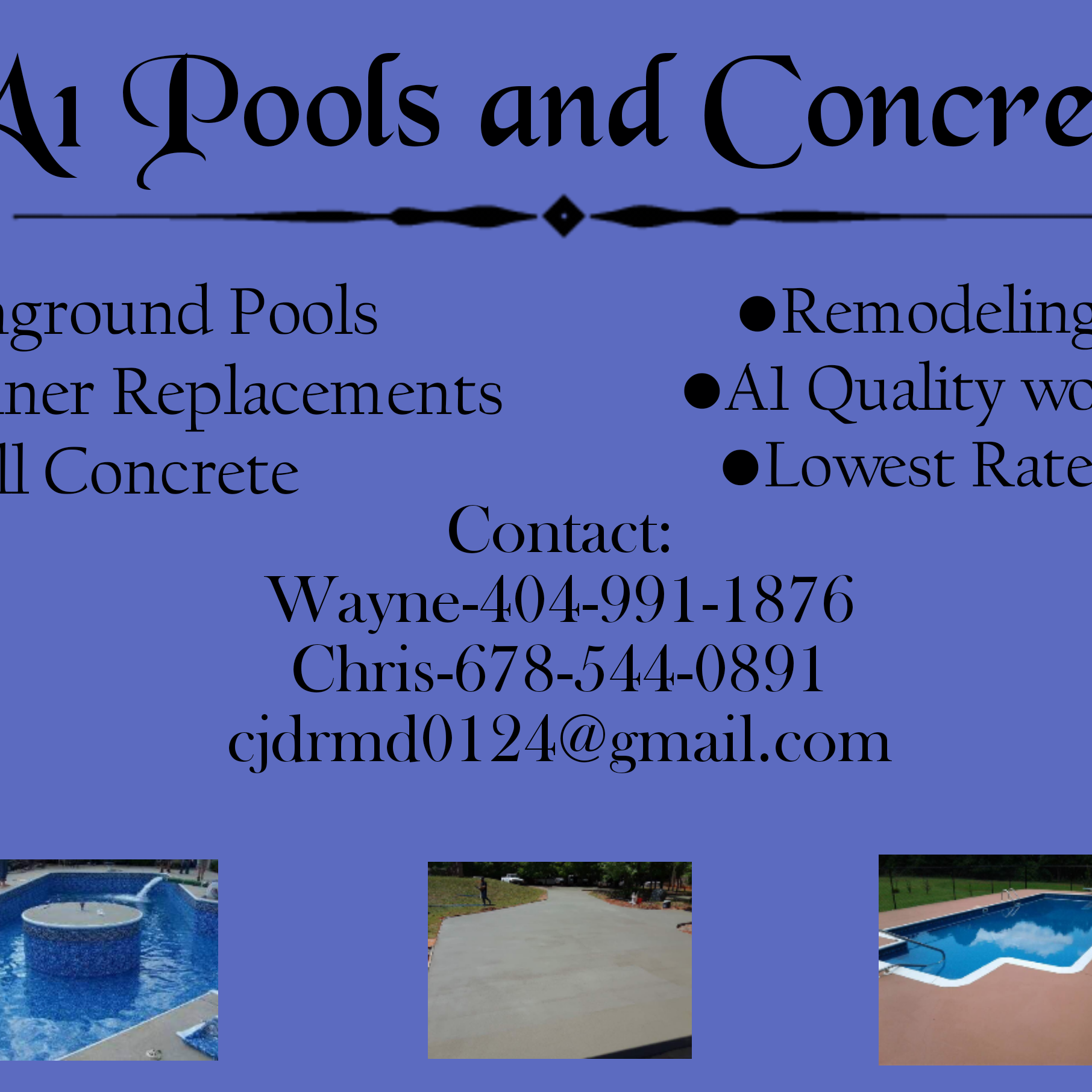 Avatar for A1 Pools and Concrete