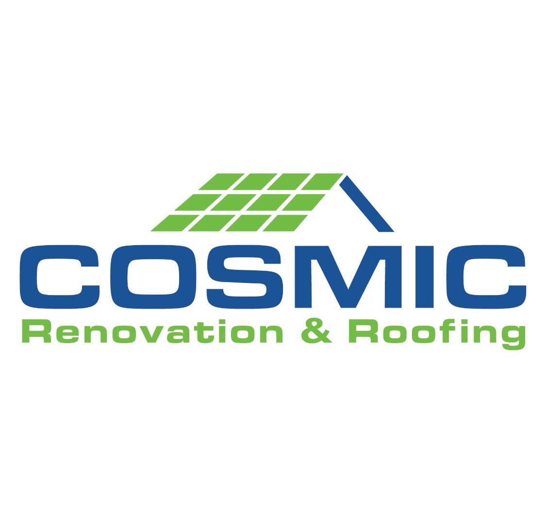 Logo for Cosmic Renovation and Roofing Inc