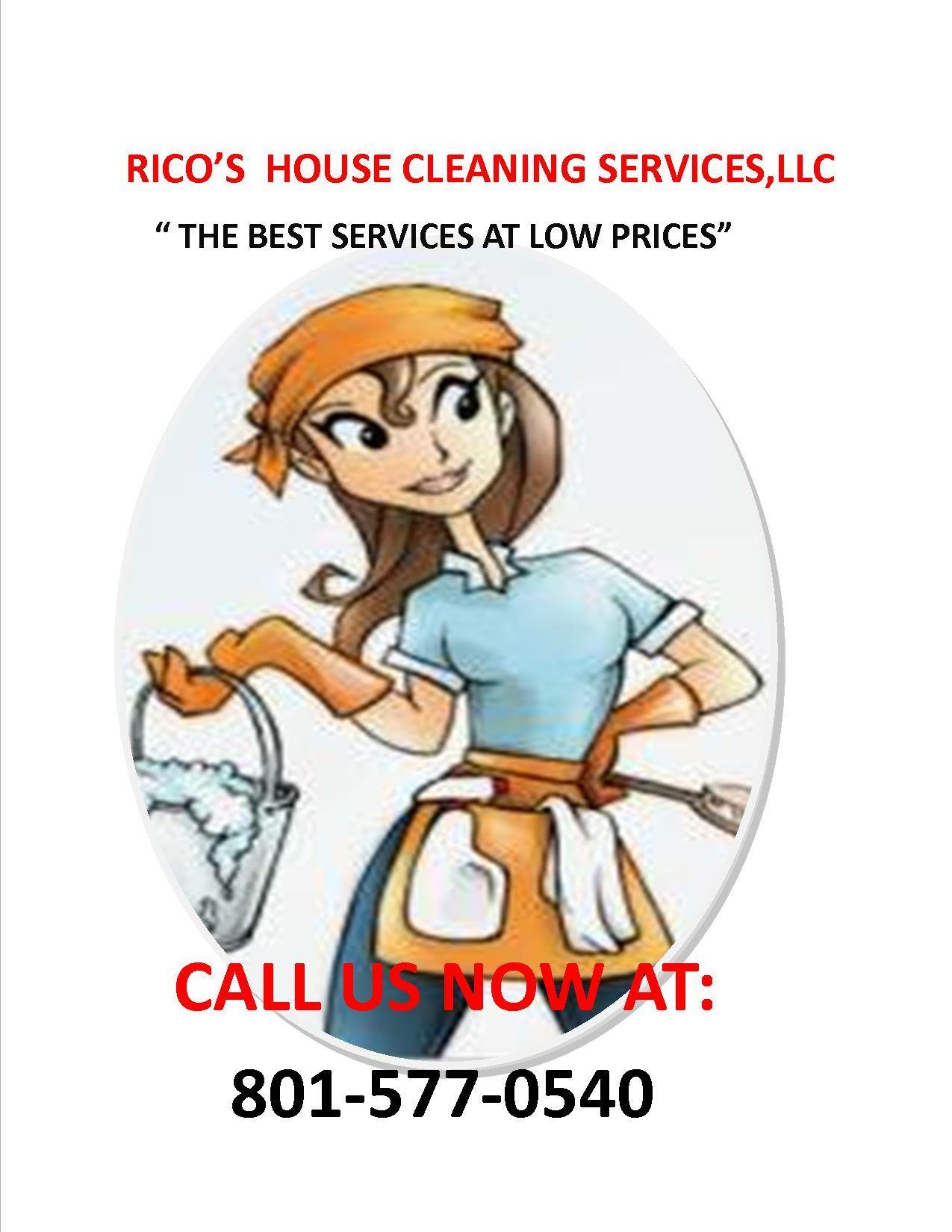 Rico's house cleaning,LLC logo