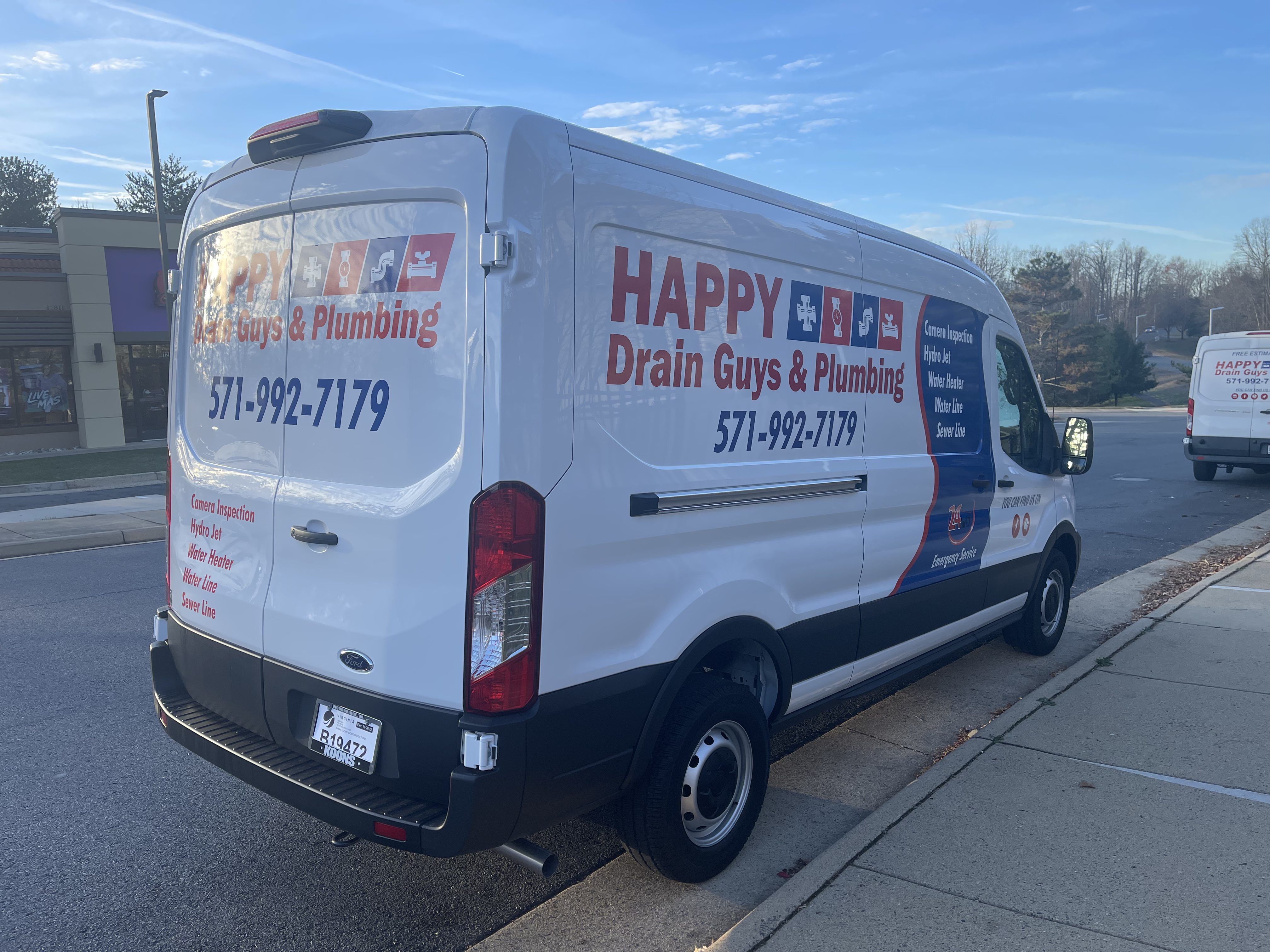 Logo for Happy Drain Guys, LLC