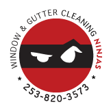 window and gutter cleaning ninjas logo