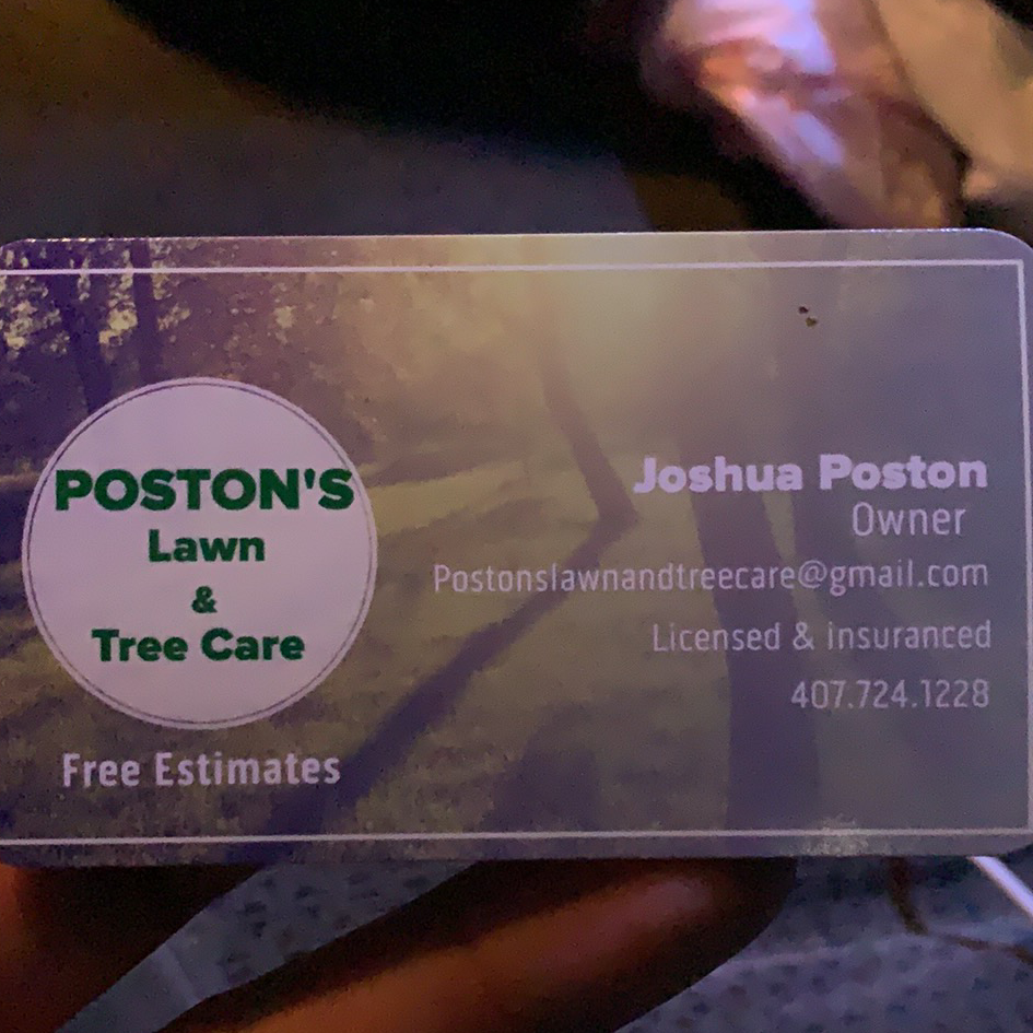 Avatar for Poston's Lawn & Tree Care