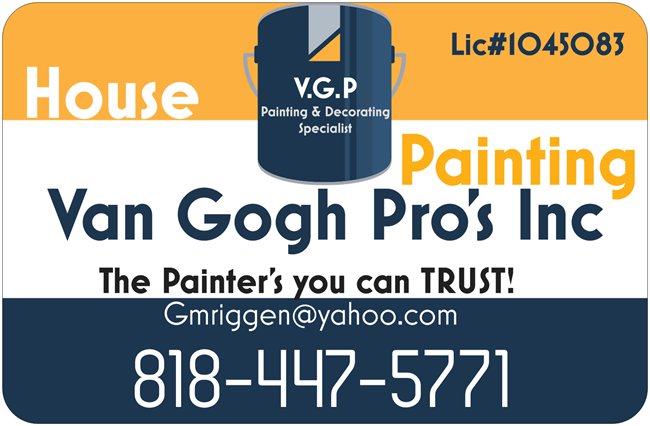 Logo for Van Gogh Pros inc