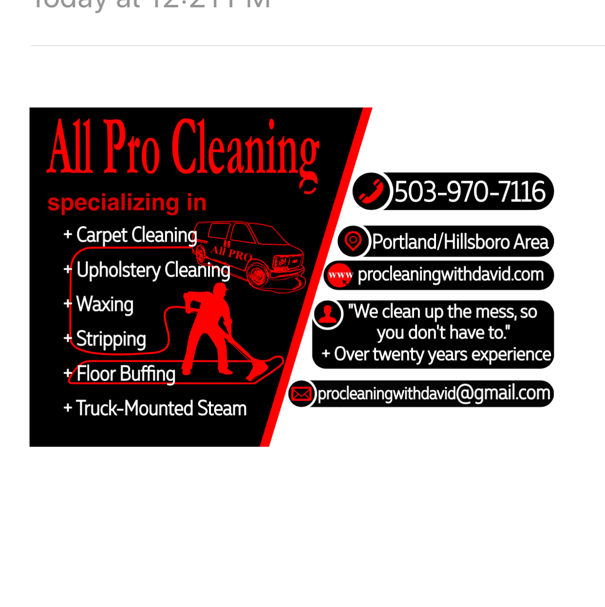 All Pro Cleaning logo