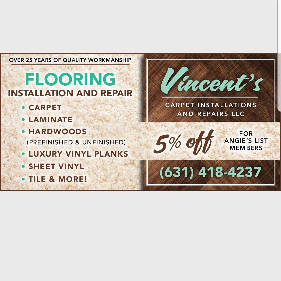 Avatar for Vincent's Carpet Installations and Repairs LLC