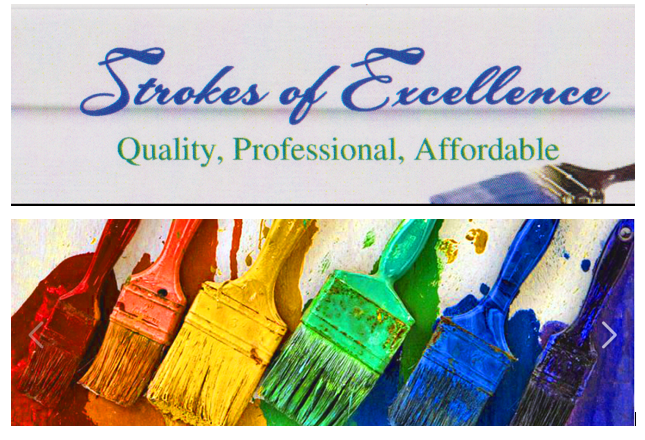 Strokes of Excellence Painting logo