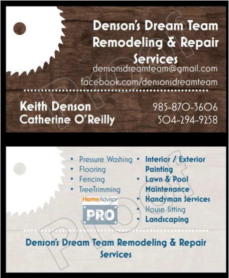 Avatar for Denson's Dream Team Remodeling & Repair