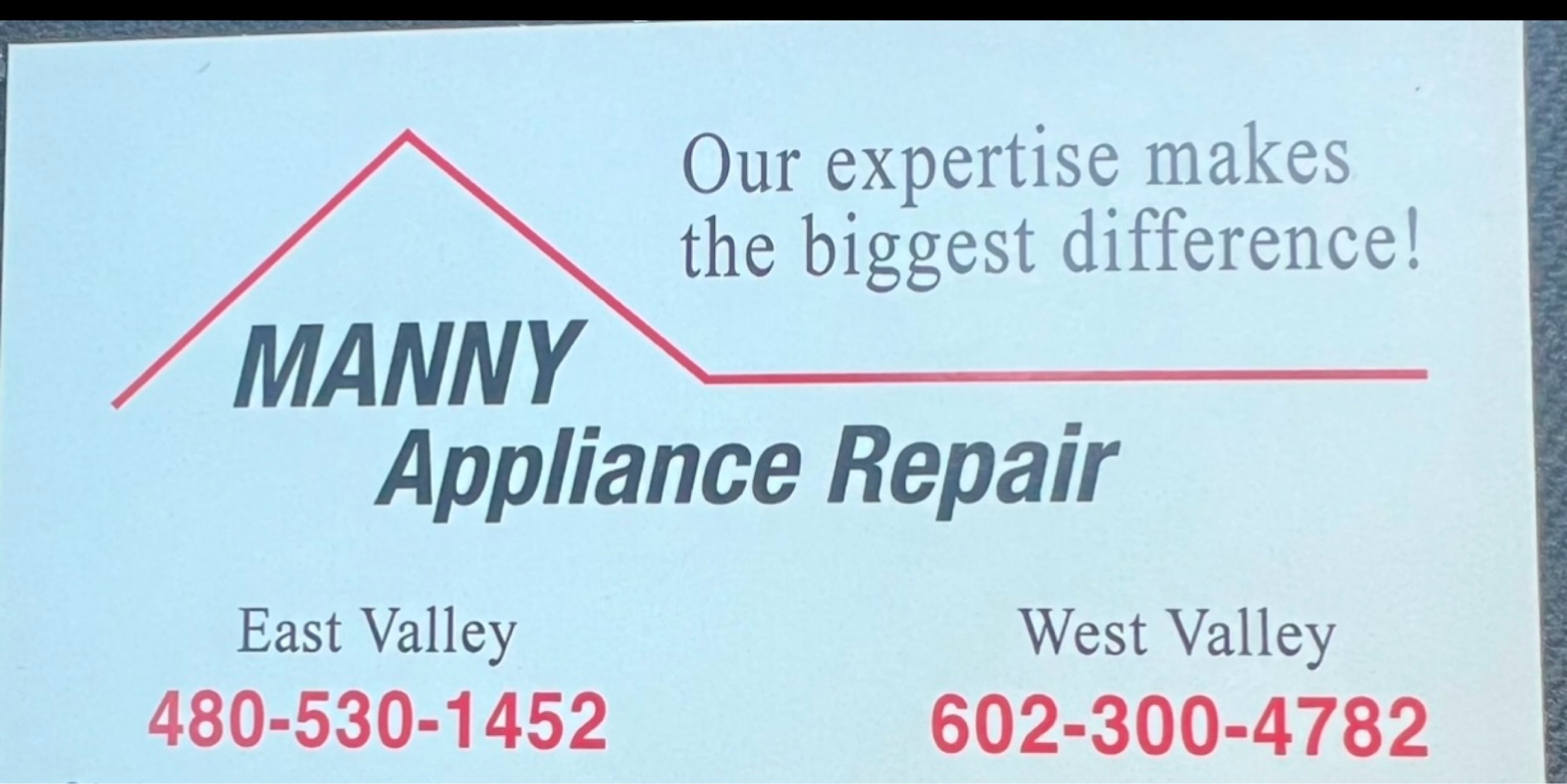 Logo for Manny's Appliance Repair