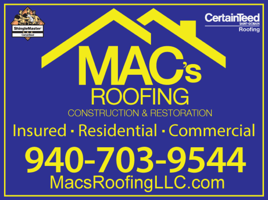 Mac's Roofing, Construction & Restoration logo