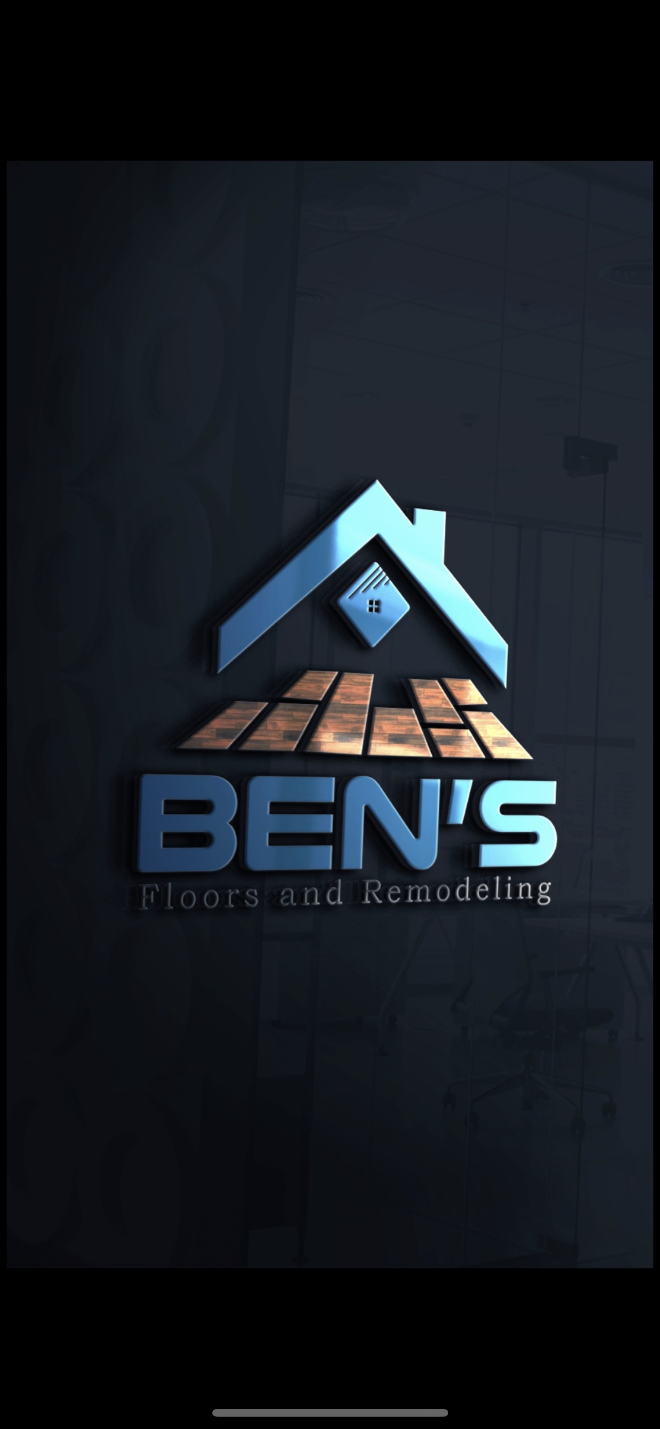 Logo for Ben's Floors and Remodeling