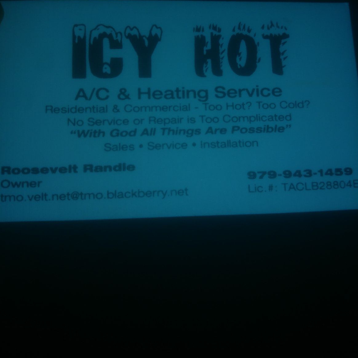 Avatar for Icy Hot AC and Heating Service