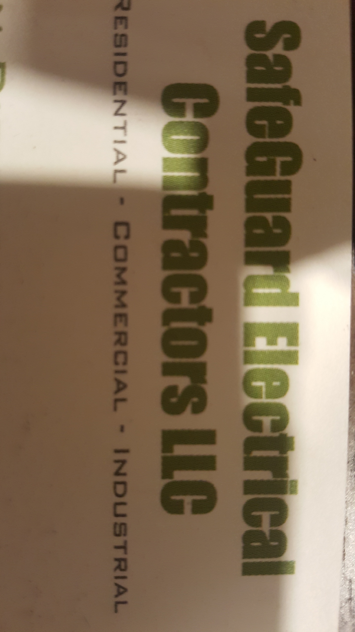 Safeguard Electrical Contractors LLC logo
