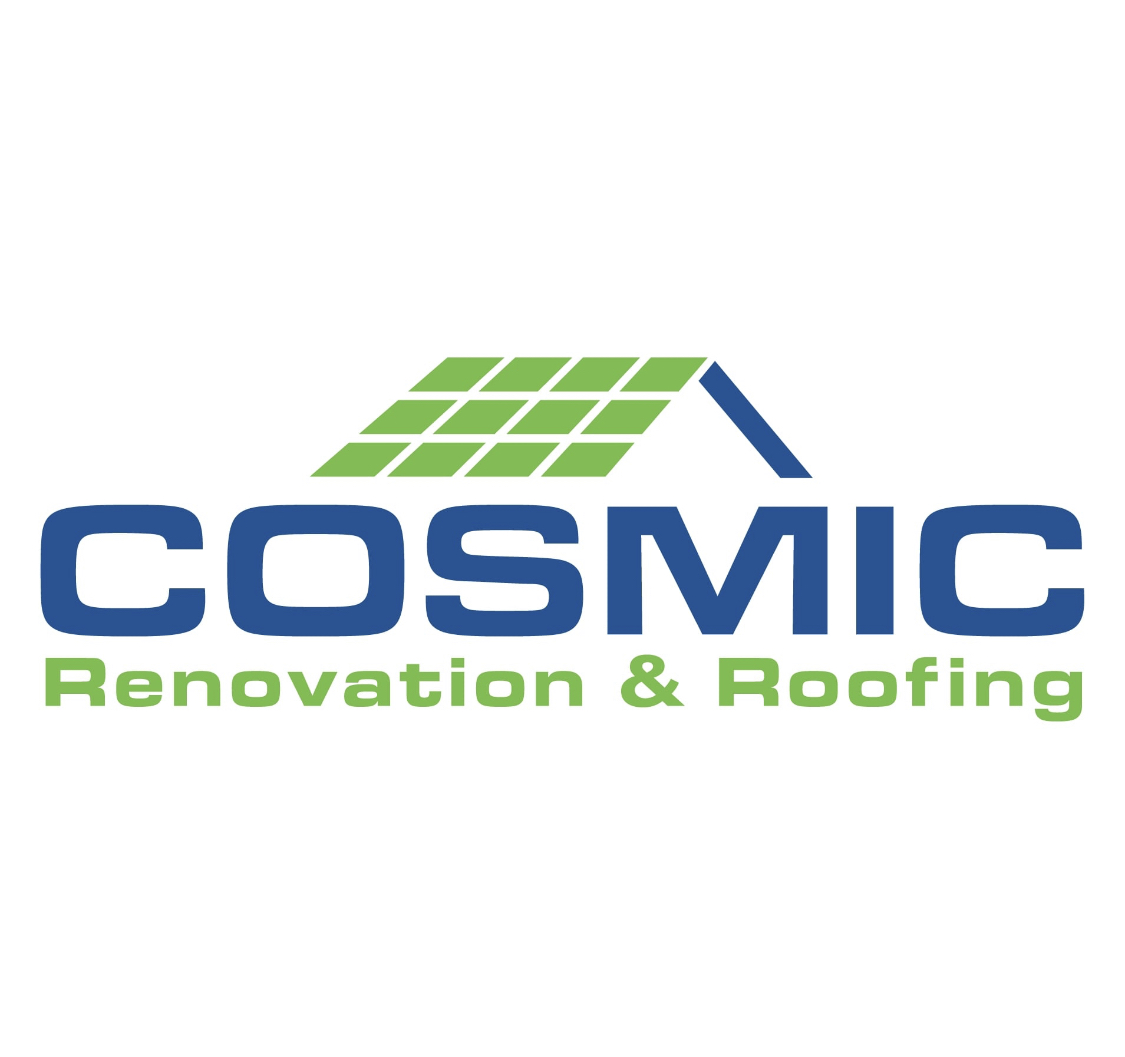 Logo for Cosmic Renovation and Roofing Inc