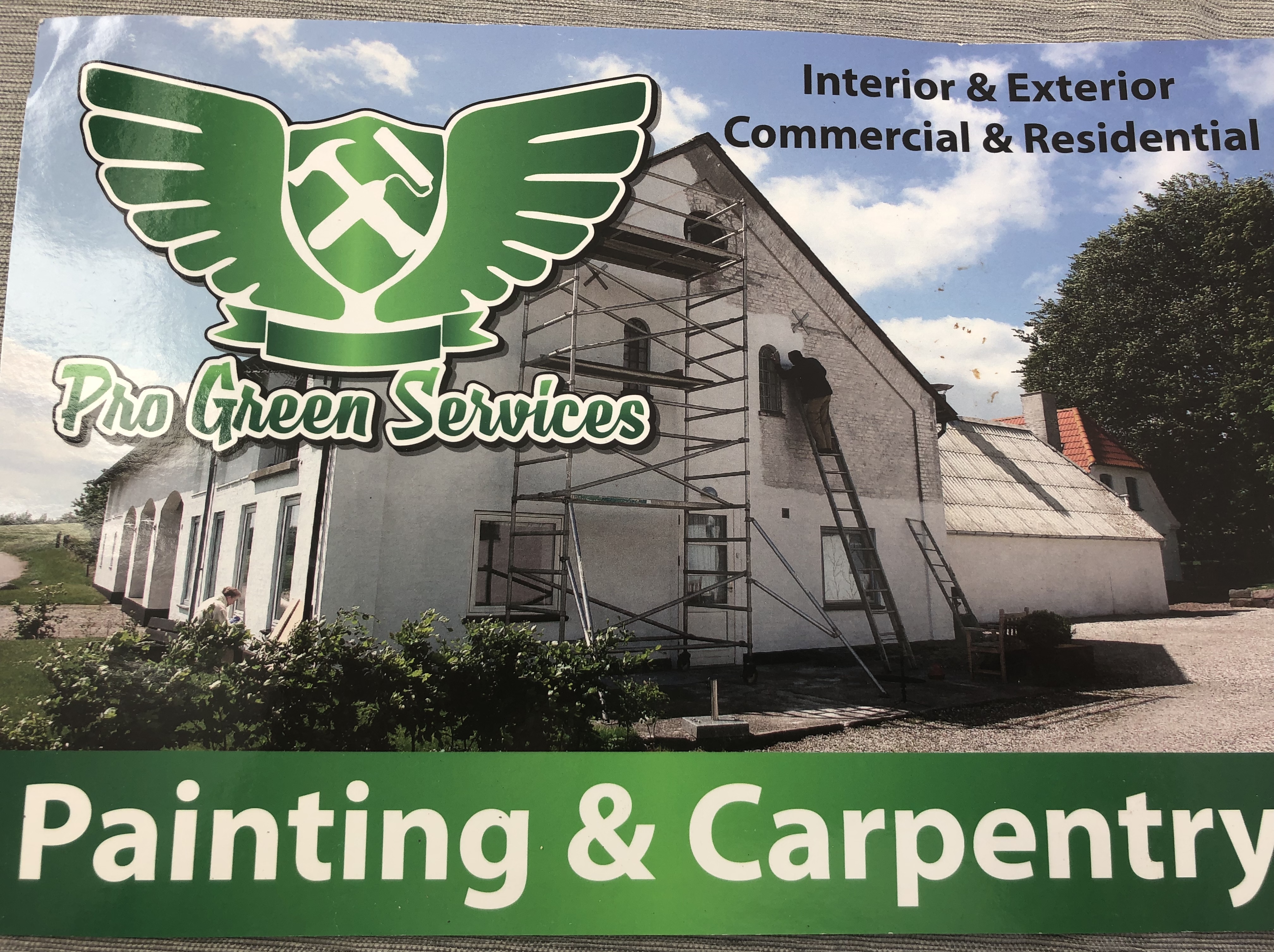 Pro Green Services logo