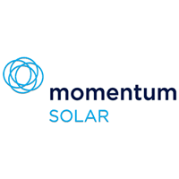 Logo for Momentum Solar