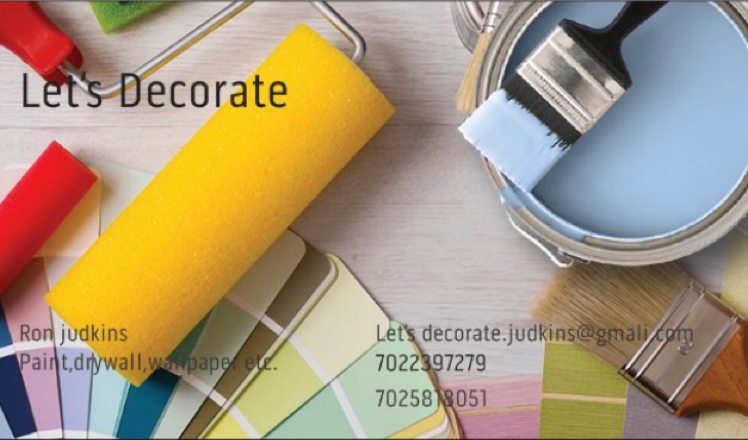 Lets Decorate Paint, Drywall and Home Repairs logo