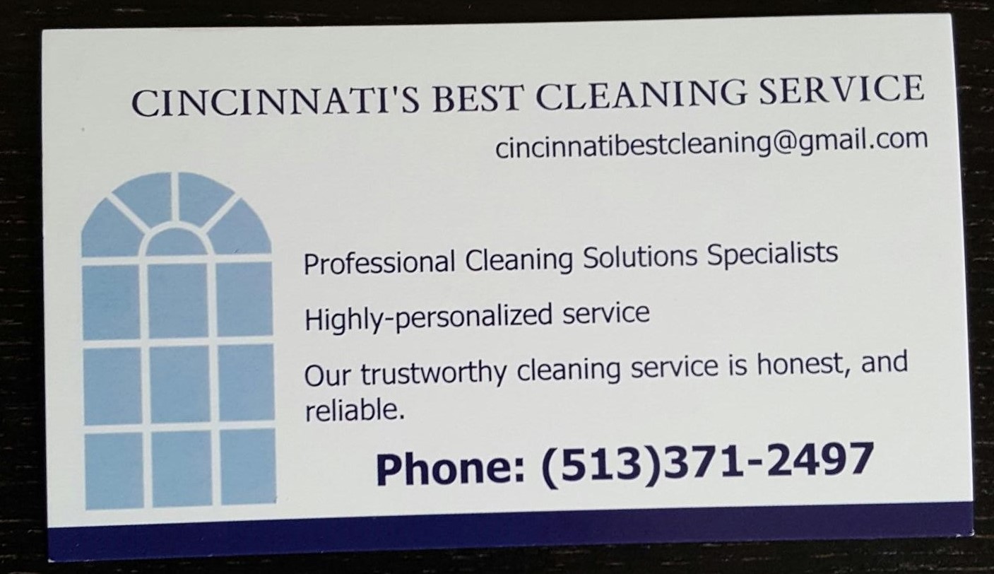 Cincinnati's Best Cleaning Service logo