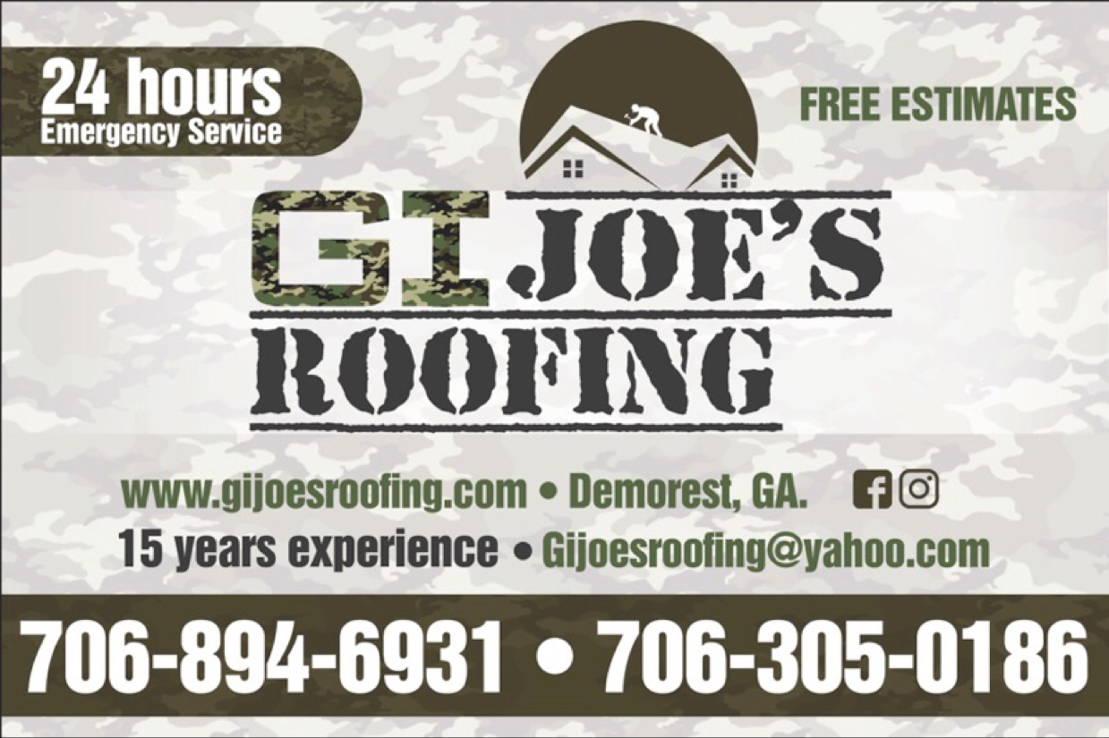 Logo for GI Joe,s Roofing LLC