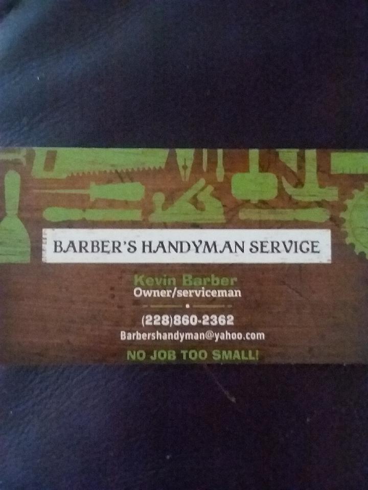 Barbers Handyman Service logo
