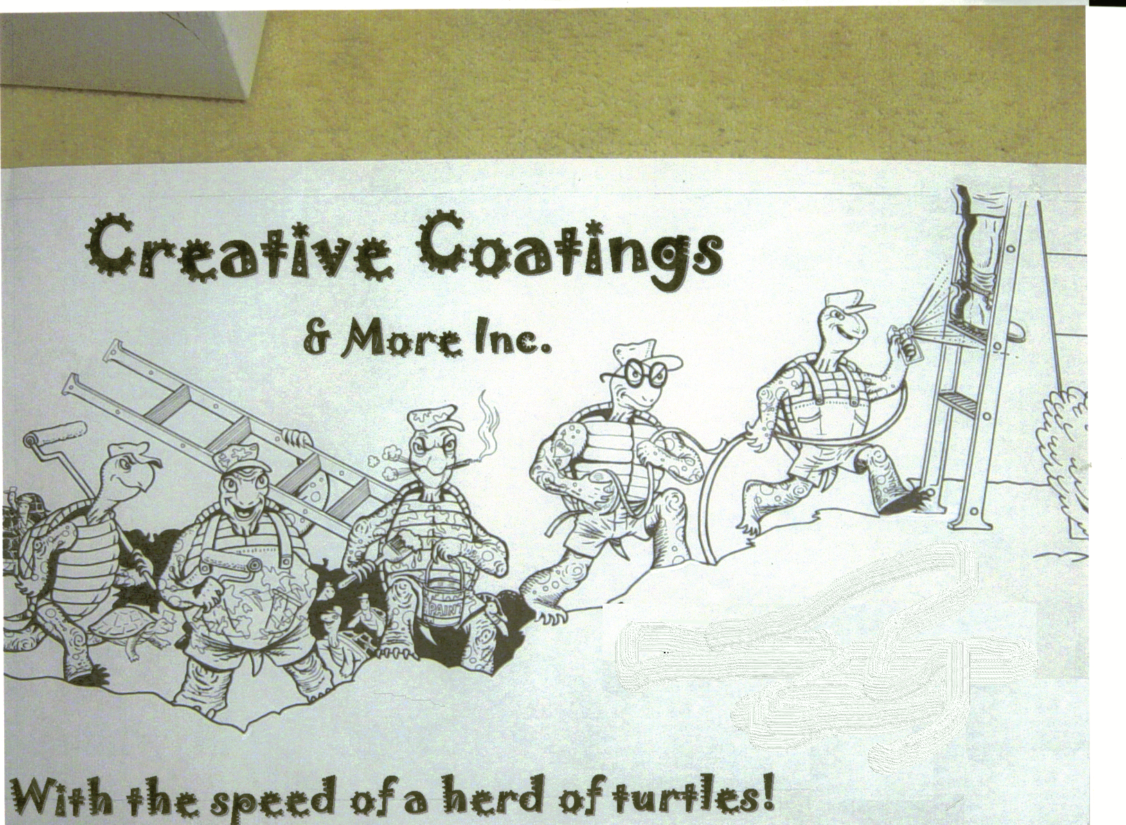 Logo for Creative Coatings and More Inc.