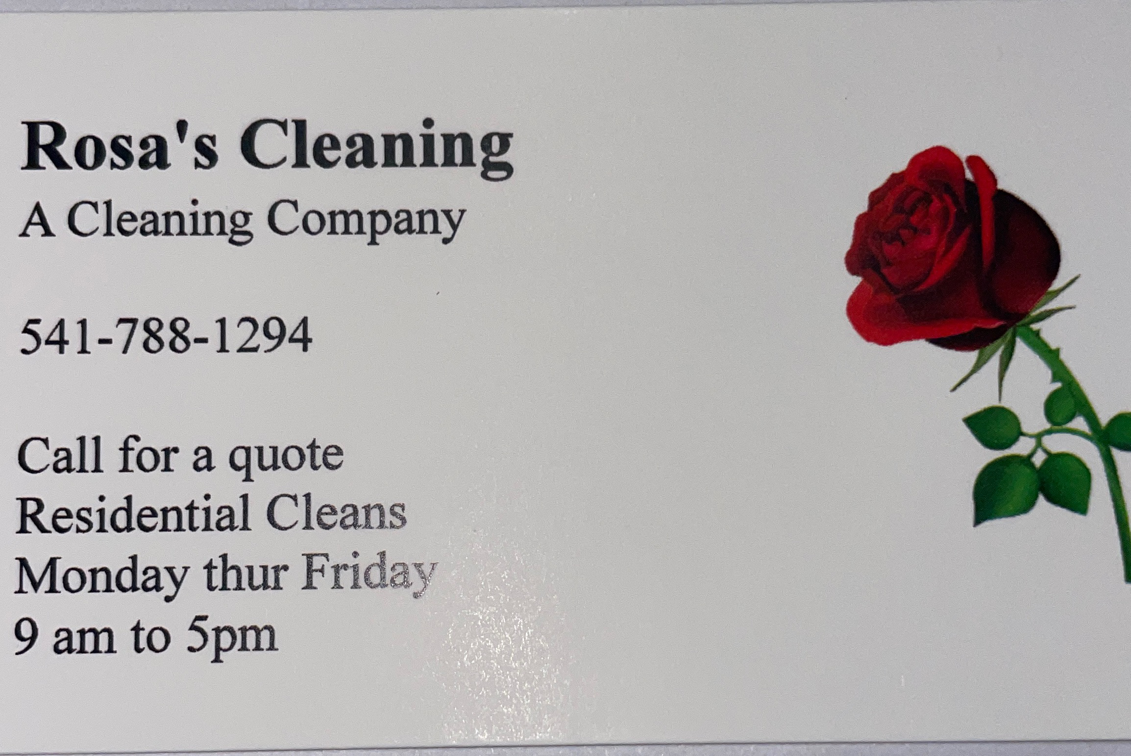 Avatar for Rosa’s cleaning