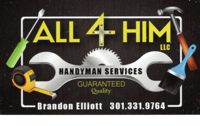 All 4 Him Handyman Services LLC logo