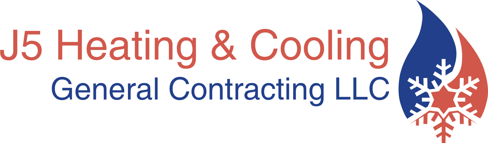J5 Heating & Cooling, General Contractor logo