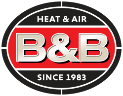 B&B Heating & Air Conditioning logo