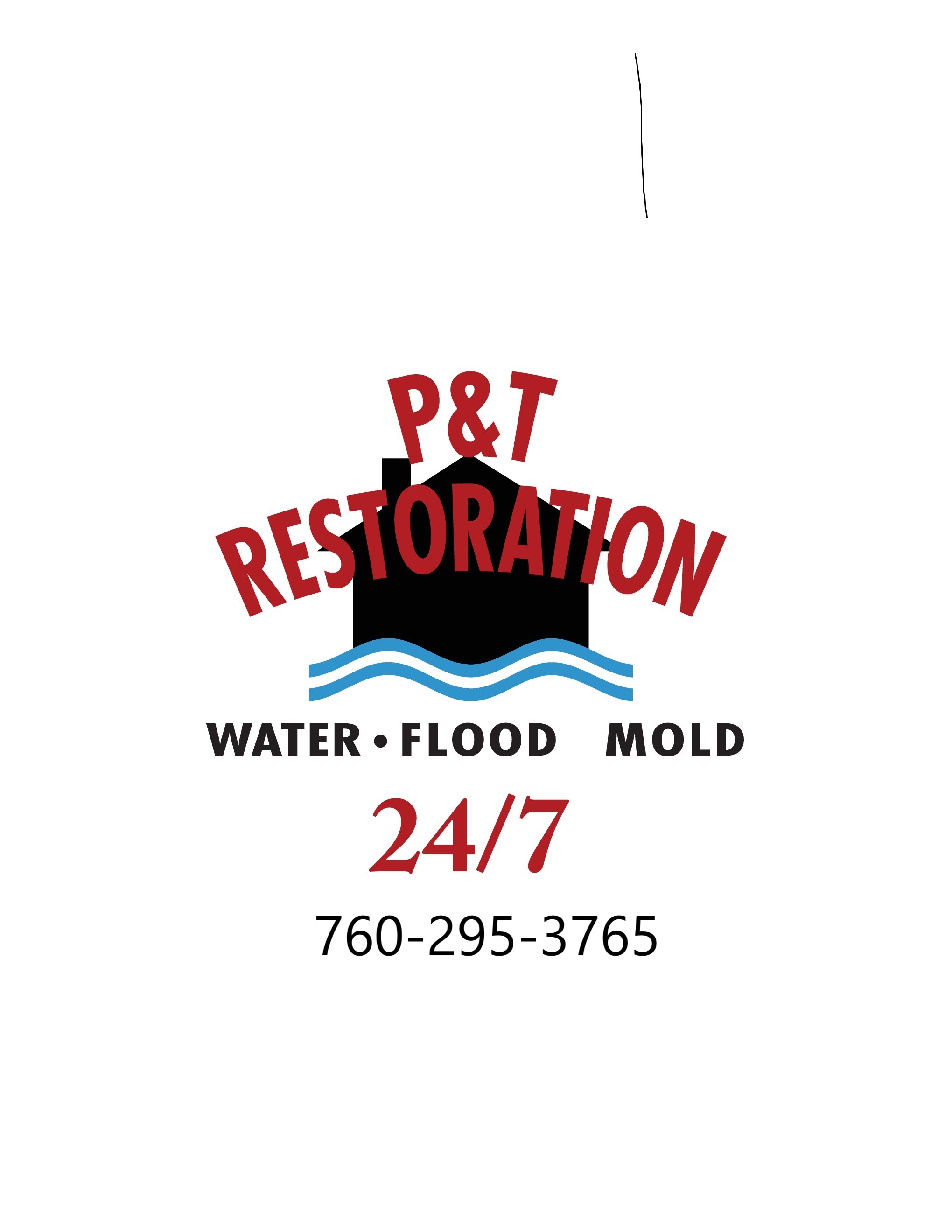 P & T Restoration logo