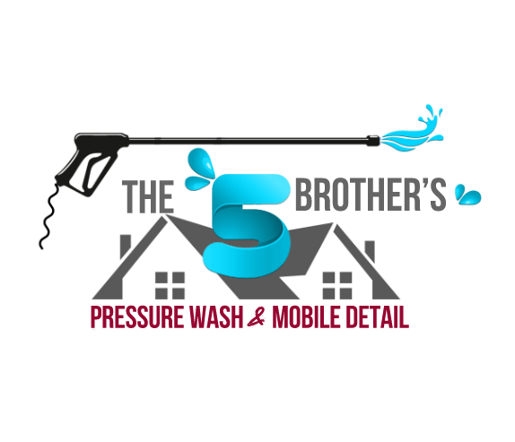 The 5 Brother's Pressure Wash & Mobile Detail logo