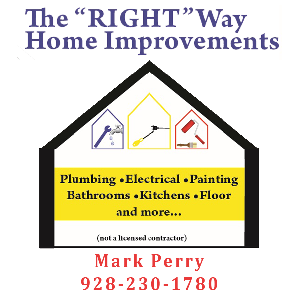 The "RIGHT" Way Home Improvements logo