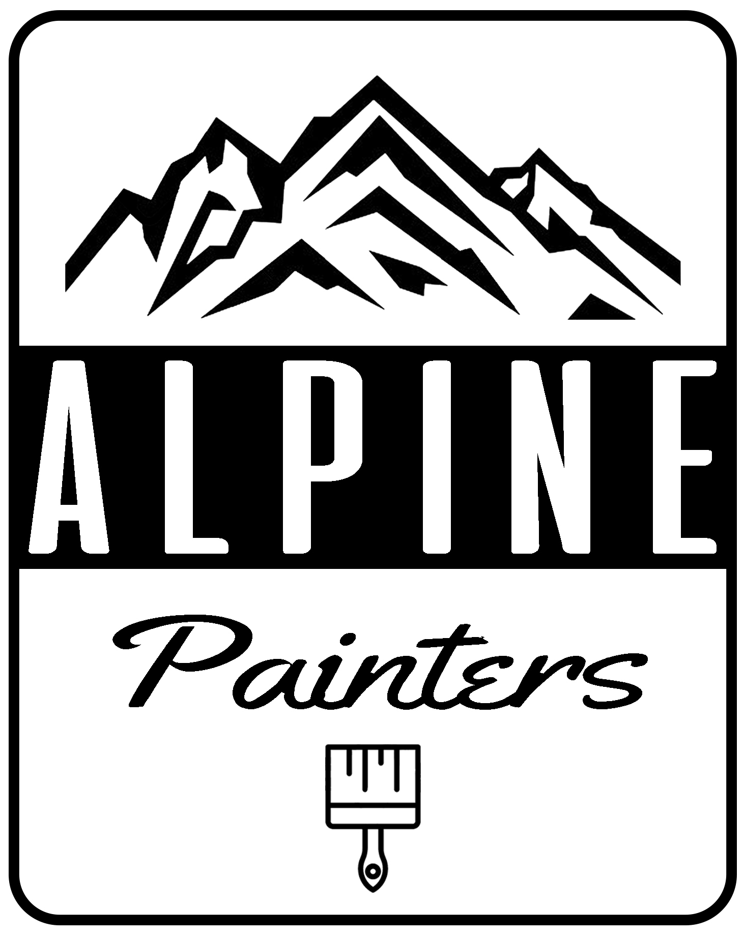 Logo for Alpine Painters