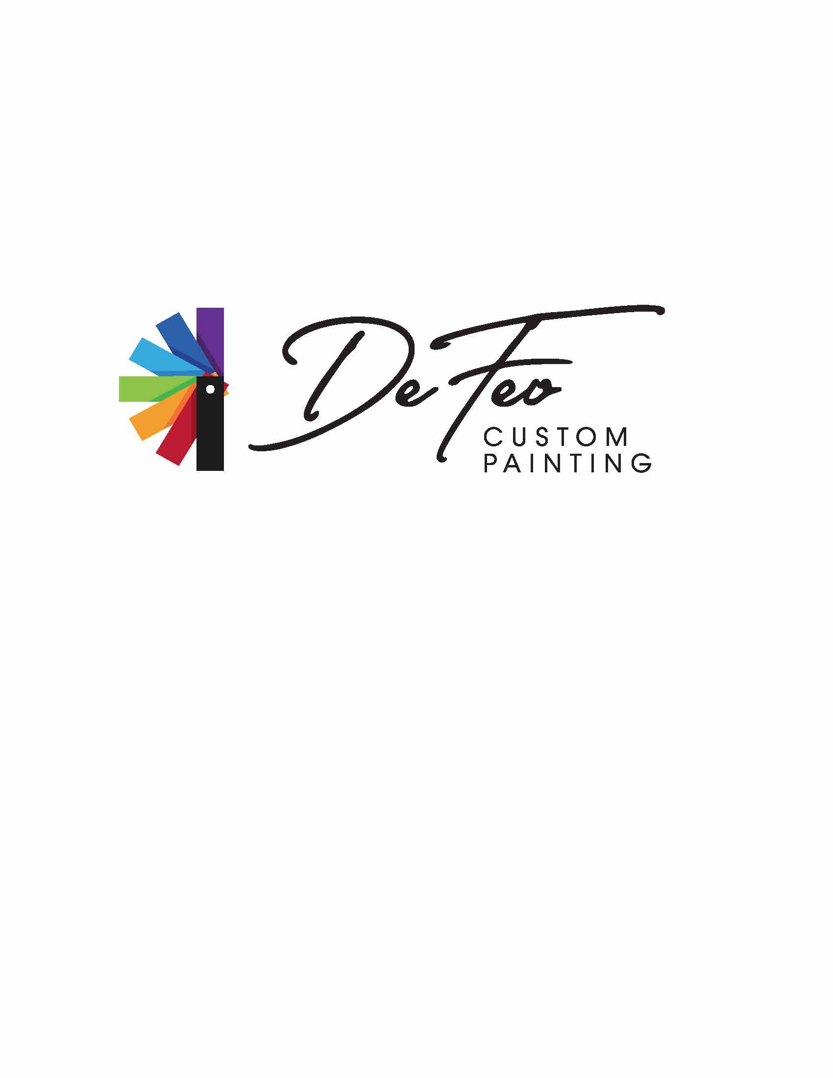 DeFeo Custom Painting logo