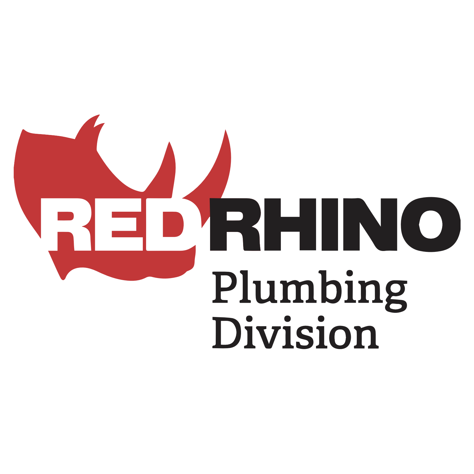 Logo for RED RHINO Plumbing